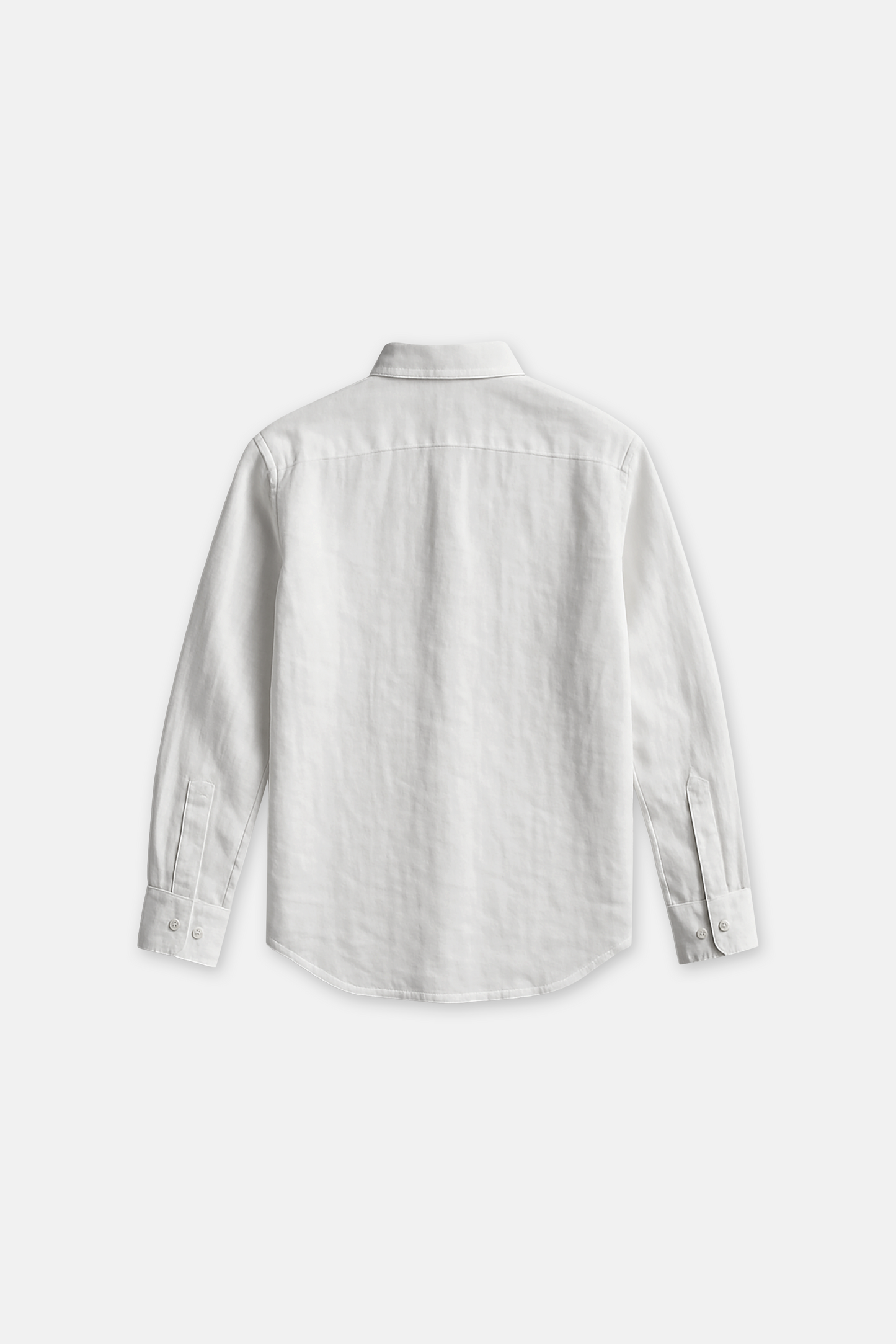 "Pearl White" Linen Shirt